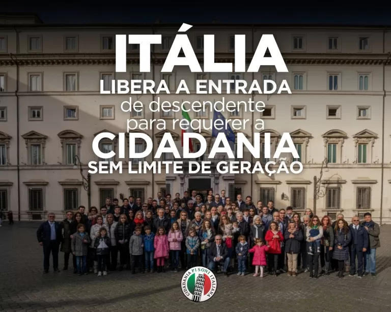 O Fim da Espera: Nova Decisão Facilita a Cidadania Italiana para Descendentes! (Adeus, Flusso!) 3 cidadania italiana sem limite de geração